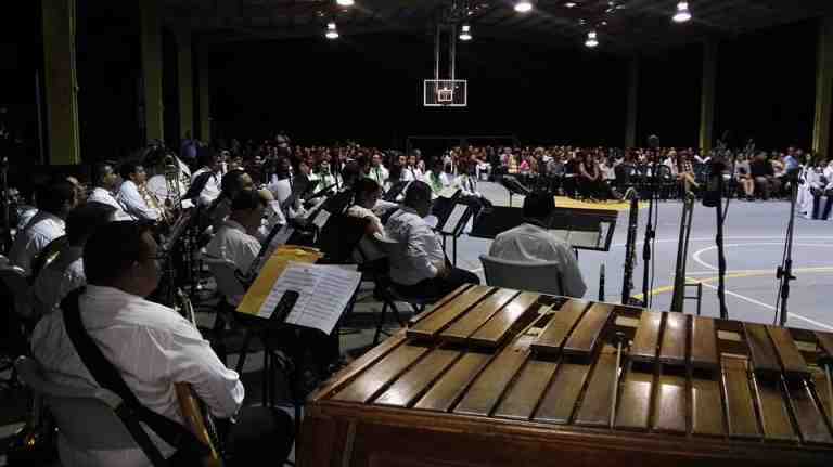 Banda de Conciertos de Guanacaste en el Instituto de Guanacaste 