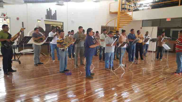 Banda de Conciertos de Guanacaste - Ensayo en el Anfiteatro BCG