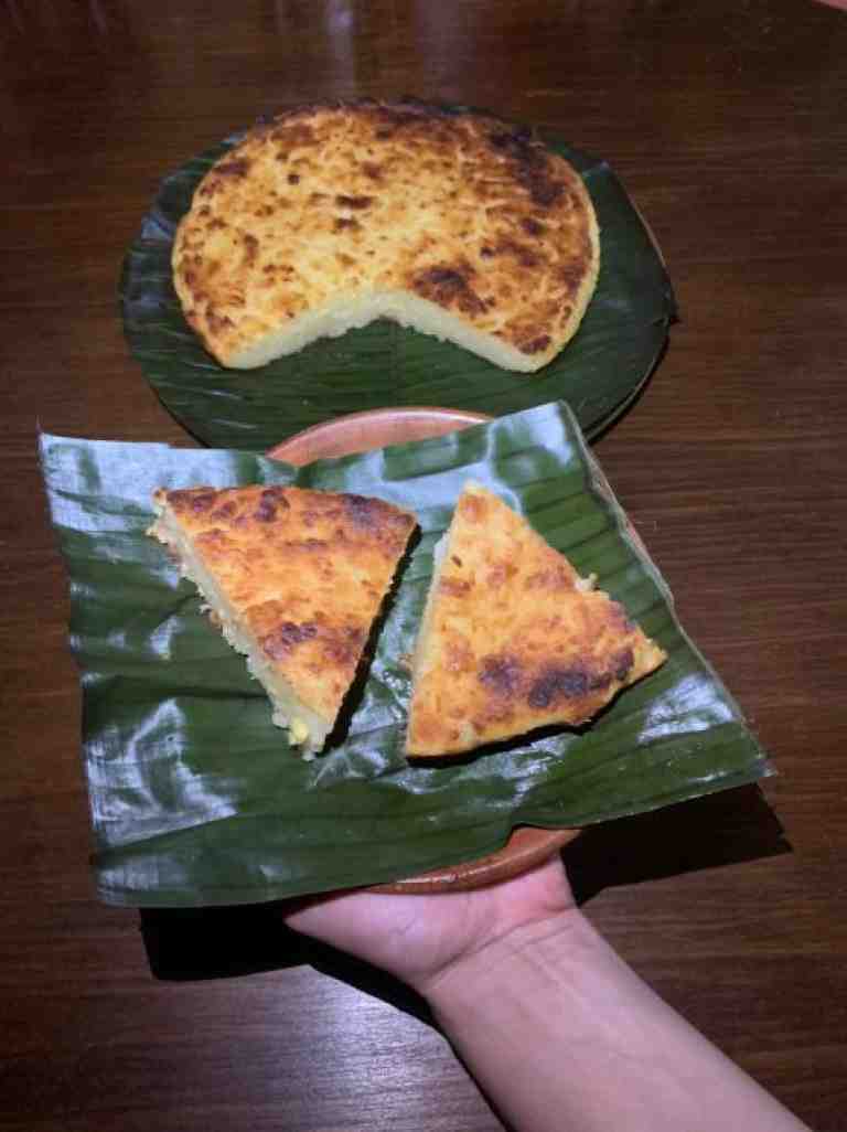 Tamal asado de maíz