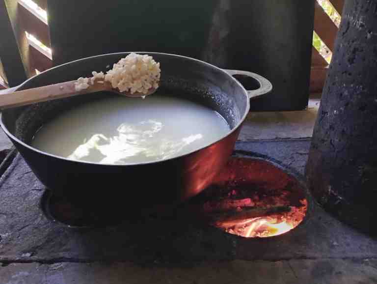 Tamal asado de maíz
