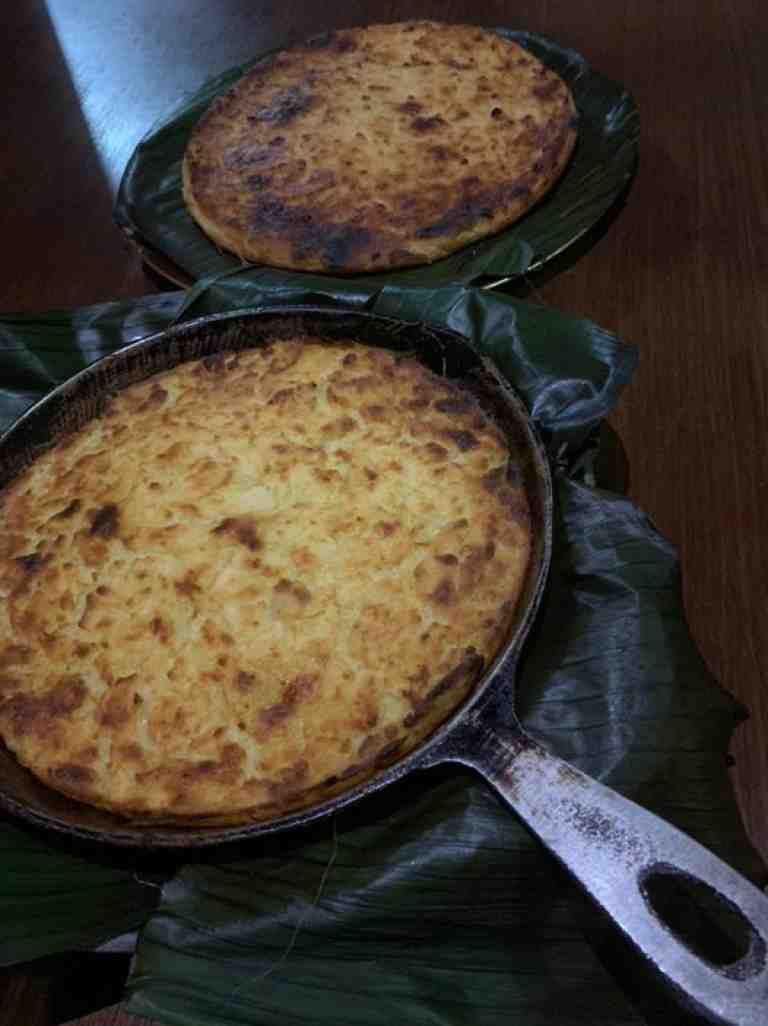 Tamal asado de maíz