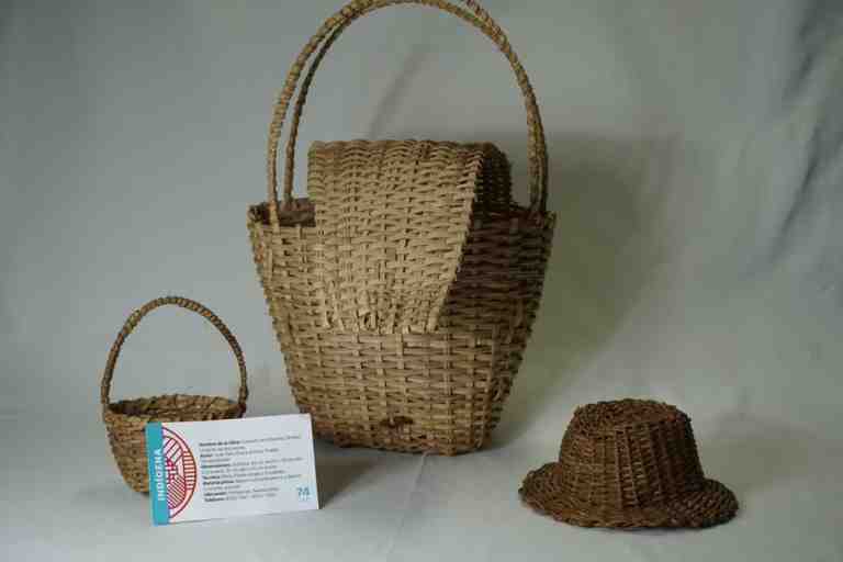 Canasto de artesanía Térraba
