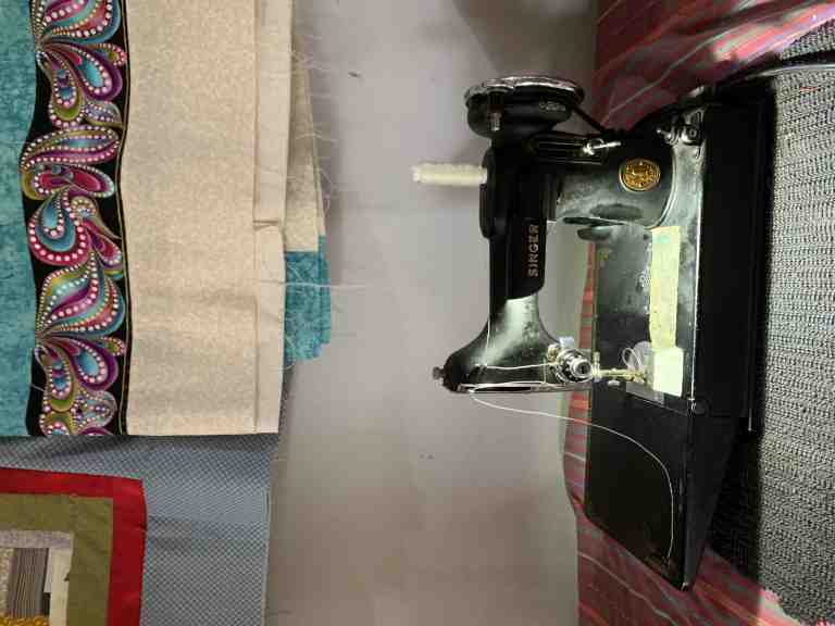 Máquina de coser de la señora Sharon Flory.