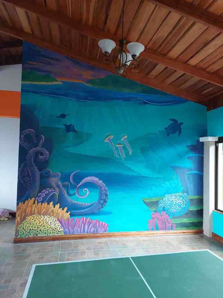 Mural en casa