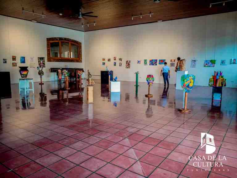 Interior Casa de la Cultura Puntarenas