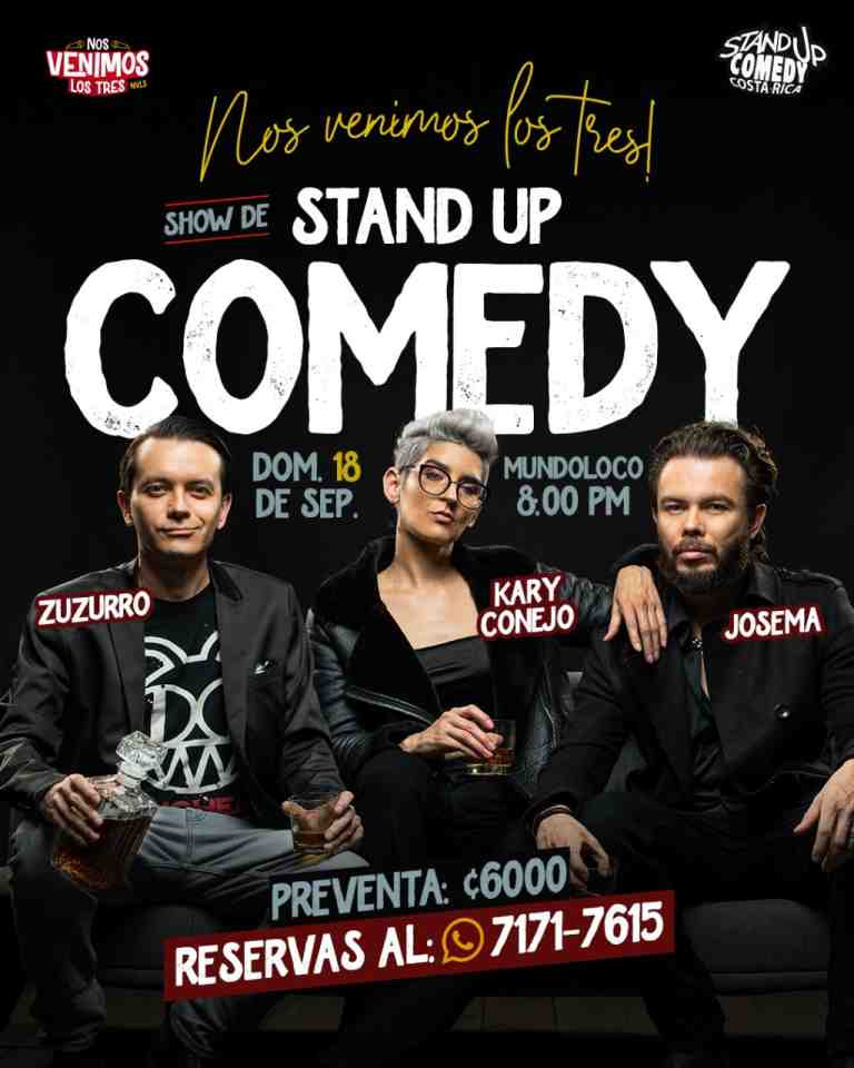 Shows donde no pararás de reír, con los mejores comediantes