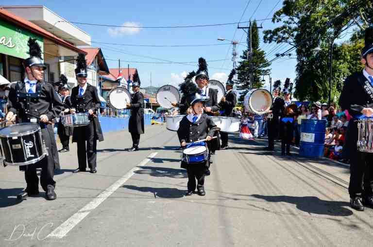 Banda de marcha de la Escuela de Música